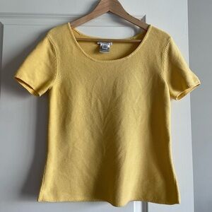 Vintage Talbots knit top — size M